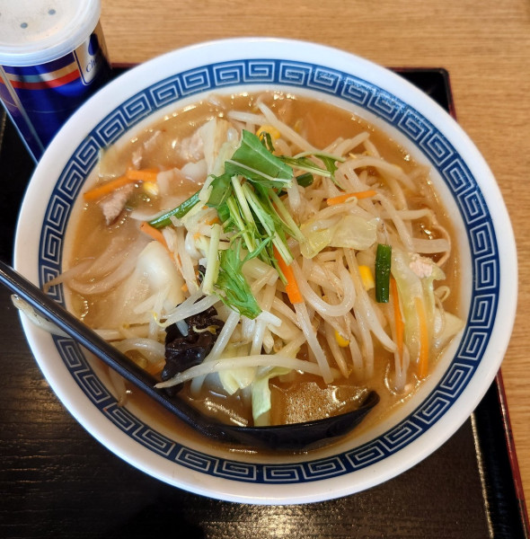 「野菜たっぷり味噌ラーメン(820円)」@山田うどん食堂 和光北インター店の写真