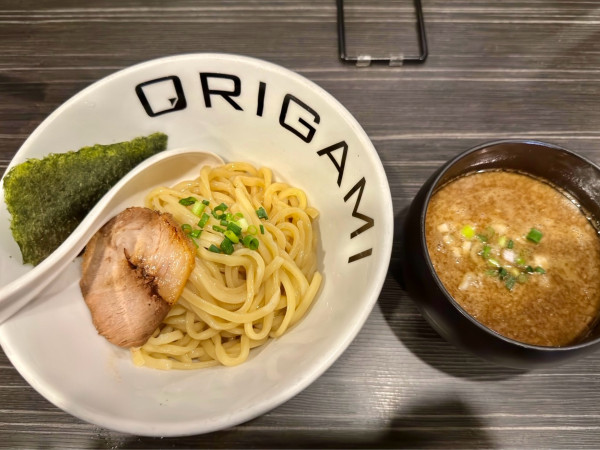 「鶏ニボ貝つけ麺 中盛り」@麺屋 ORIGAMIの写真