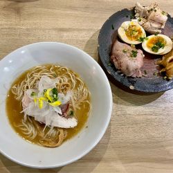 純鶏濃厚蕎麦/替え玉