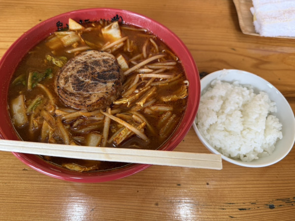 「辛味噌ラーメン」@元祖旭川ラーメン 道の写真
