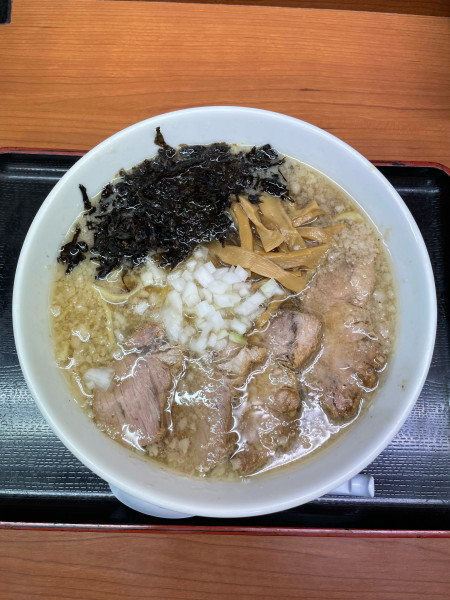 「背脂煮干(1000円)」@肉煮干中華そば 鈴木ラーメン店の写真