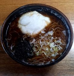 「山かけそば」@ひの木家 岸本店の写真