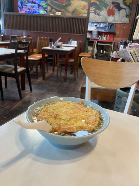 「カニ玉めん 950円」@スンガリー飯店の写真