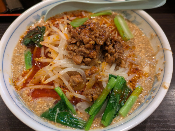 「野菜入坦々メン(950円)」@開々亭の写真