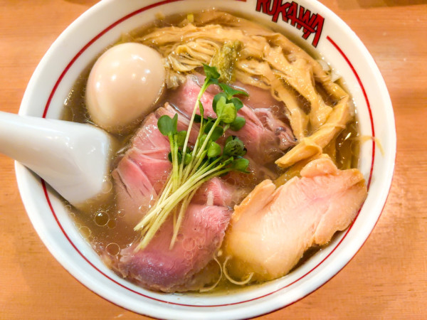 「特 牛貝清湯 塩中華そば」@中華そば 流川の写真