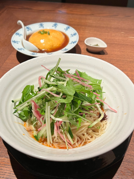 「四川青山椒入り冷やし担担麺」@來杏 Chinese Restaurantの写真