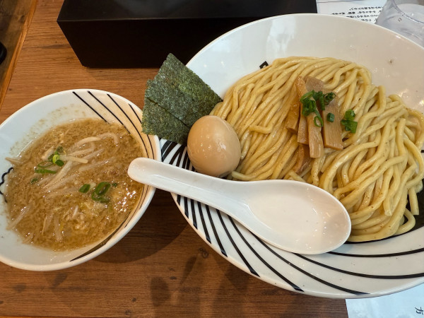 「にんにくつけ麺（味玉）450g」@つけ麺 一頂 秋葉原店の写真