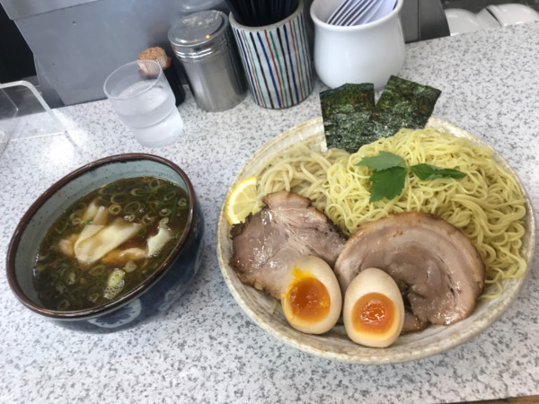 「くぼ田のつけ麺＋大盛（二倍）1,650円」@自家製麺 らーめん くぼ田の写真
