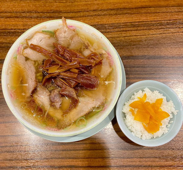 「中華そば+メンマ」@中華そば 三昧軒の写真