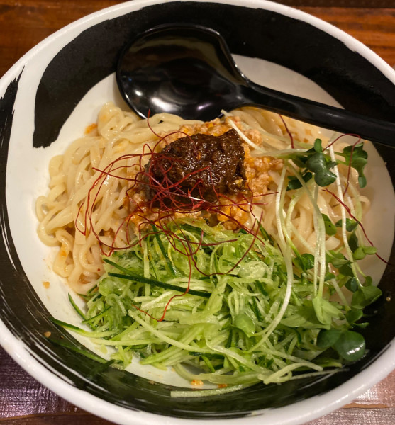 「【限定】汁無麻辣担々冷麺　1000円」@麺場 ハマトラの写真