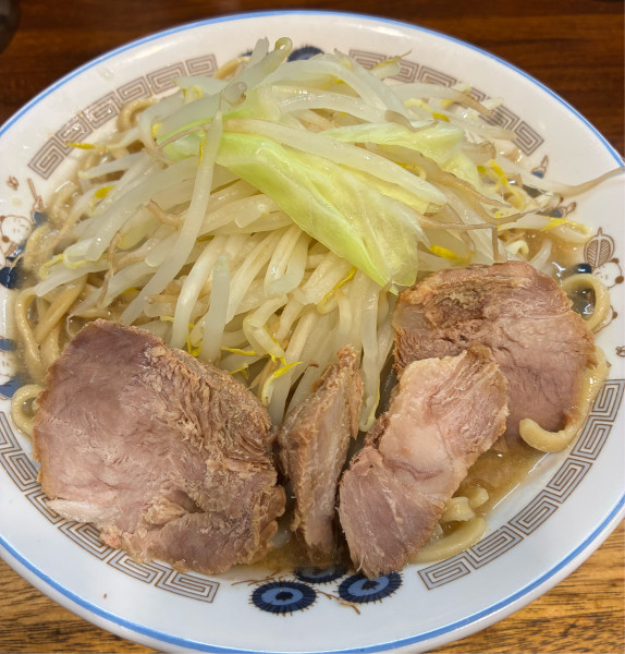 「らーめん普通250g  800円」@らーめん松信 志村坂上駅前店の写真