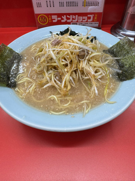 「ネギ味噌ラーメン」@ラーメンショップ 丸ヶ崎店の写真