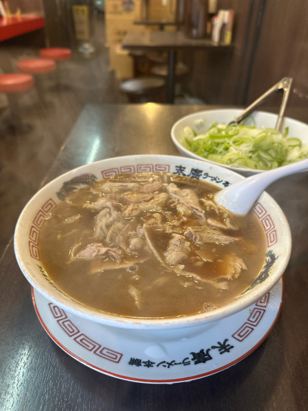「中華そば(並)+やきめしセット」@末廣ラーメン本舗 秋田駅前分店の写真