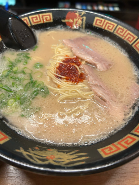 「特製ラーメン」@一蘭 横浜西口店の写真