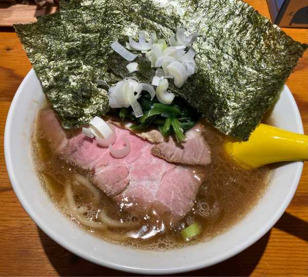「ラーメン 普通 海苔 ライス」@ハウスラーメン ヌードルズの写真