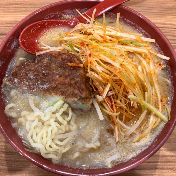 「九州麦味噌肉ネギらーめん1144円【期間限定】」@麺場 田所商店 イオンモール千葉ニュータウン店の写真
