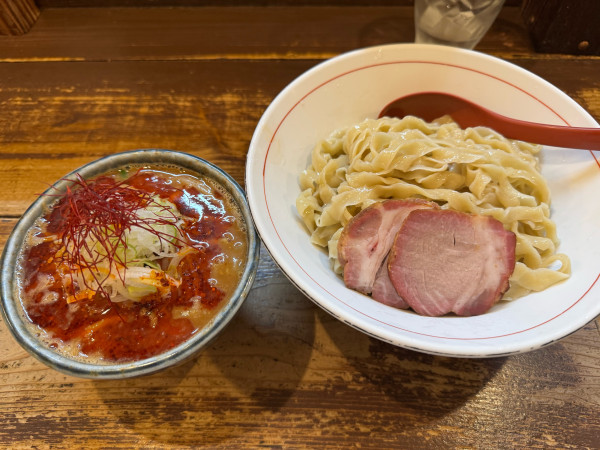 「辛味噌つけ麺」@東京味噌らーめん 鶉の写真