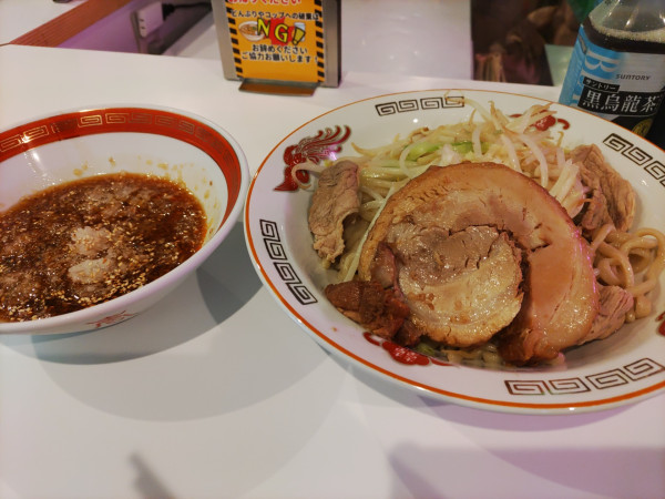 「（限定）鬼おろし豚しゃぶポン酢つけそば（S）980円 他」@ラーメンボーイズの写真