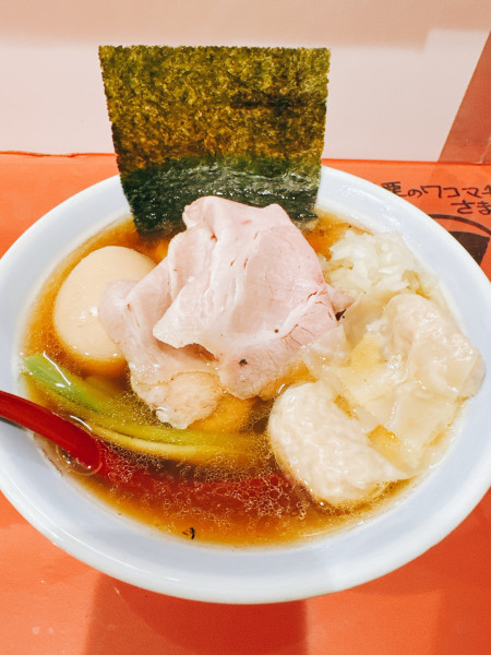 「特製戦慄の煮干上湯らぁ麺 塩対応」@ハイデンコッコFACTORY 戦慄のワコマチカの写真