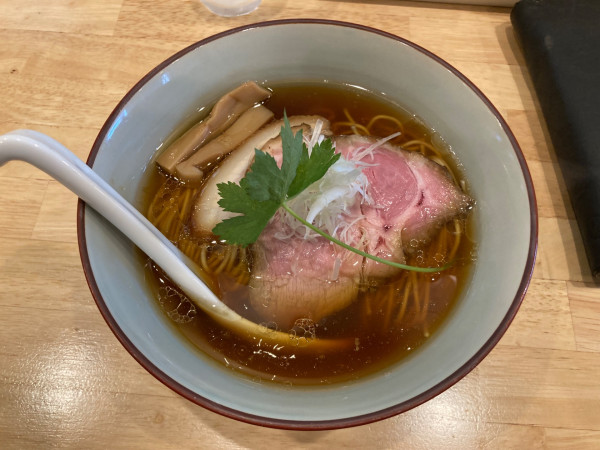 「中華そば生醤油+煮干し和え玉×2 1600円」@いのちノ中華そば 龍ノ谷の写真