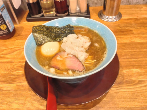 「限定　複合煮干しそば」@麺処 青野の写真