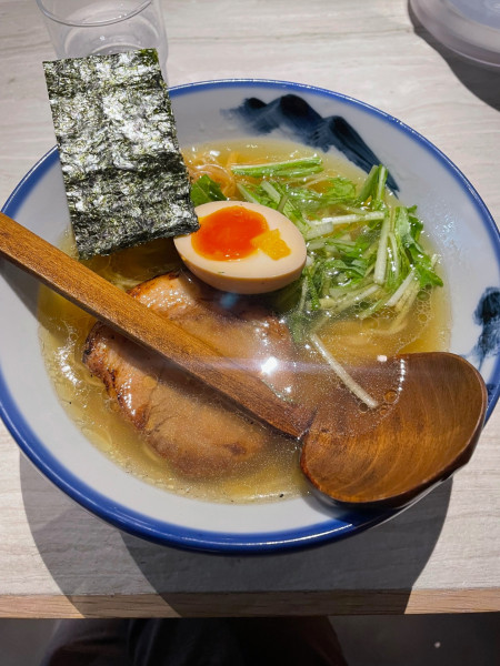 「柚子塩らーめん」@AFURI 渋谷道玄坂の写真