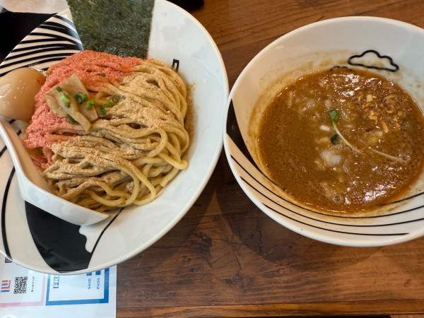「エビつけ麺(味玉)450g」@つけ麺 一頂 秋葉原店の写真