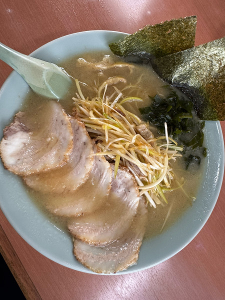 「ネギチャーシュー麺中盛り」@ラーメンショップ 足利50号店の写真