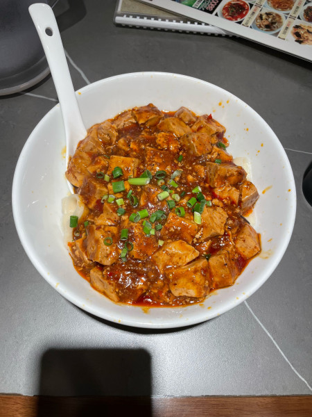 「麻婆豆腐刀削麺(980円)」@杜記 中華第一家の写真