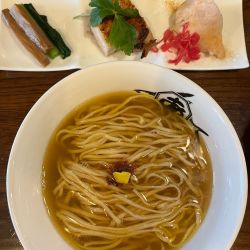 鶏塩上湯麺