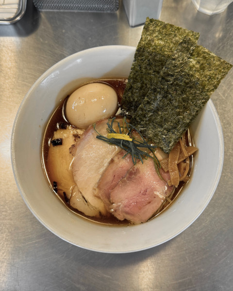 「特製鰹醤油らぁめん」@Bonito Soup Noodle RAIKの写真