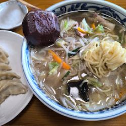 たんめん(850)＋餃子(400)