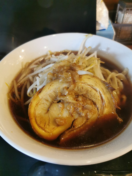 「豚そば　あっさり」@麺屋 柚木の写真