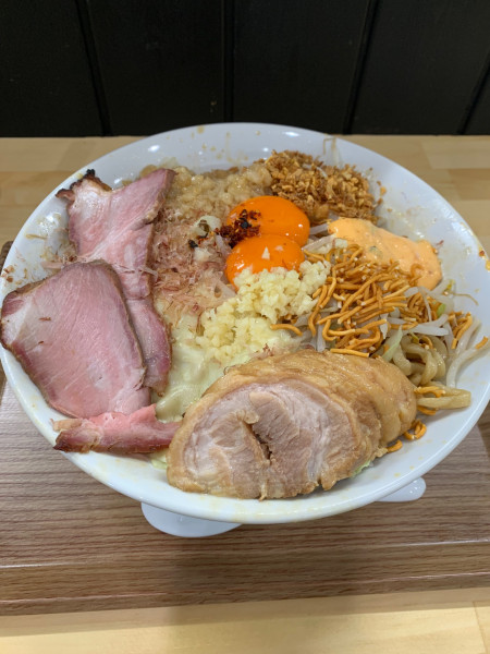 「まぜそば大」@ハイマウントの写真