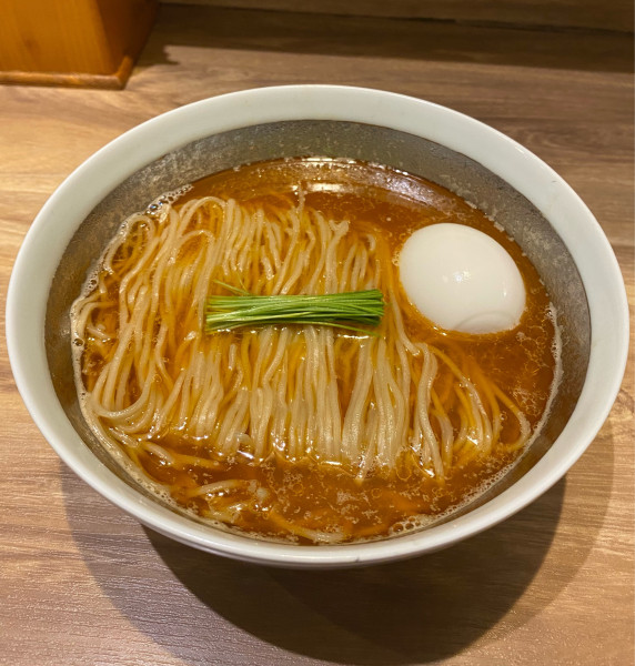 「[限定]朝日蟹そば(沖縄国頭産 生アサヒガニ)¥1800・他」@麺庵 利休の写真