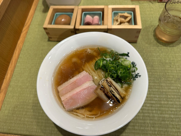 「特上鴨らーめん(並盛・140g)1,580円」@らーめん 鴨to葱の写真