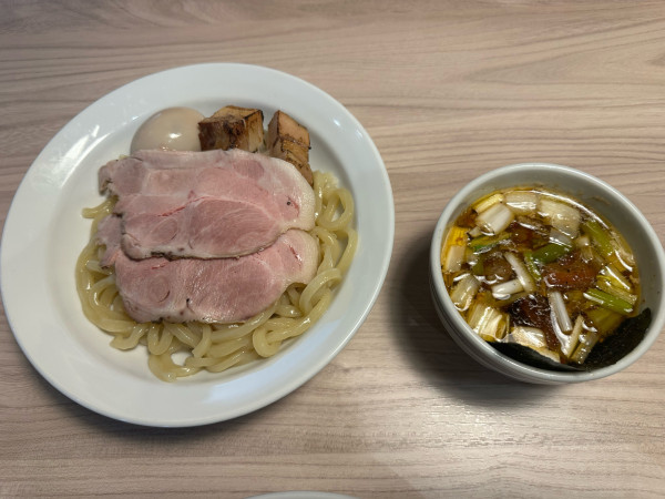 「特製つけ麺」@自家製麺 じゃじゃ。の写真