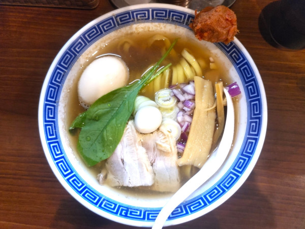 「海老だし藻塩そば 1120円」@だし廊 -DASHIRO-の写真