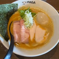 辛白湯　塩　大盛り　全部のせ