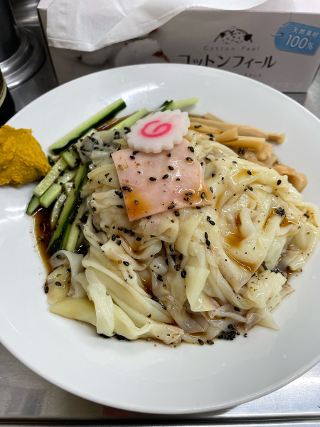 「冷やし中華 ワンタン」@中華そば みたかの写真