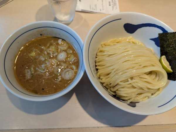 「濃厚つけ麺1110円」@つじ田 渋谷フクラス店の写真