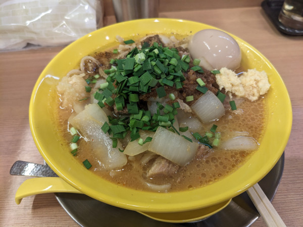 「味噌スタミナラーメン（野菜増し・味玉）」@スタミナラーメン天邪鬼の写真