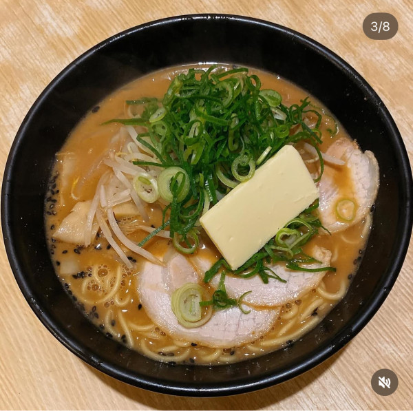 「味噌バターラーメン」@拉麺 蘭蘭の写真