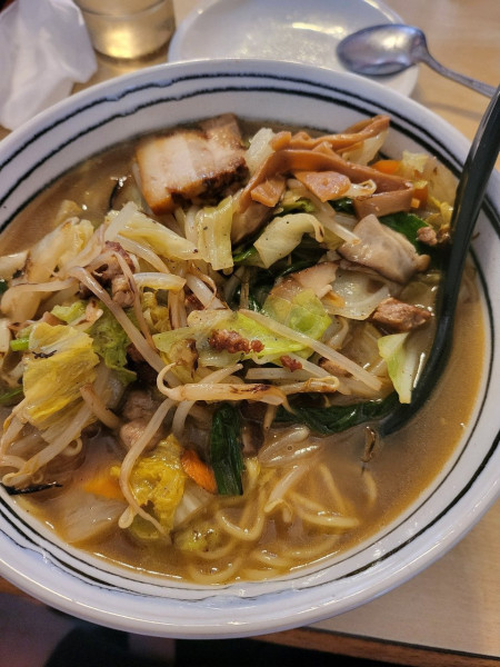 「野菜ラーメン」@ドライブイン国界の写真