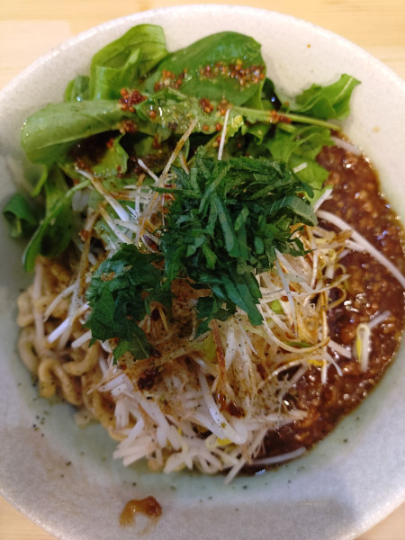 「ラ王ジャージャー 1100円」@中華そば すばる食堂の写真