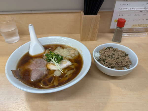 「ラーメン　醤油」@手打ち麺処 好き酒師の写真