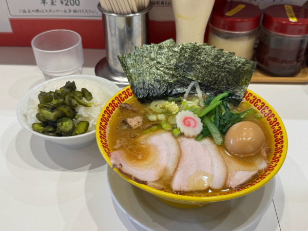 「特製ラーメン　大盛」@ラーメン 三浦家の写真