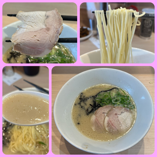 「白丸元味・カタ¥850+替玉¥150→¥100（アプリクーポ」@博多一風堂 横浜泉店の写真