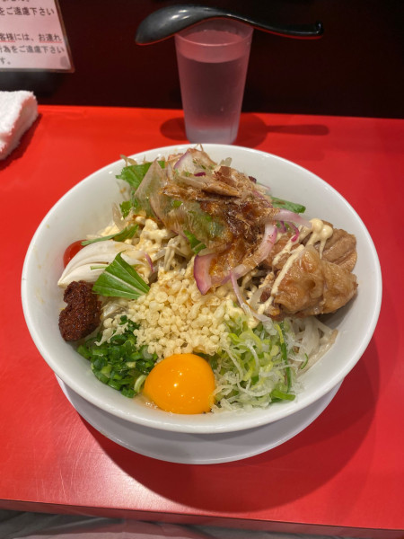 「冷やしまぜそば」@用心棒の写真