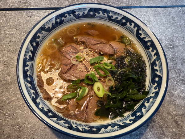 「特製錦牛肉麺 1180円」@錦 jinの写真
